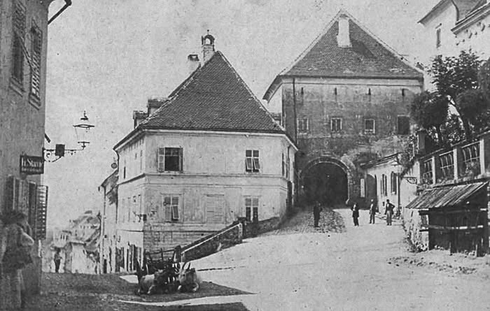 Kamenita vrata 1864. godine